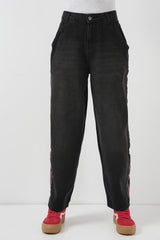 Baggy Kot Pantolon 6700 - Siyah