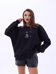 7227 SWEAT-SİYAH
